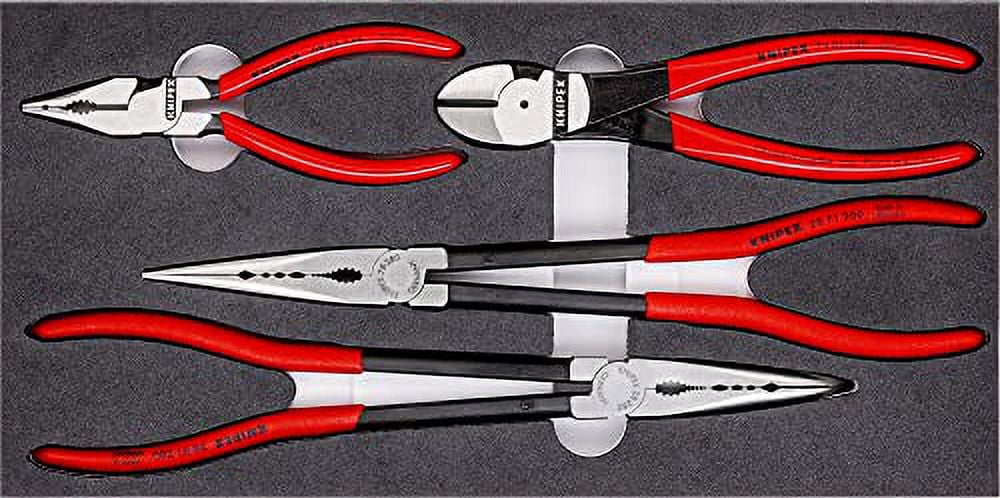 Knipex Automotive Pliers Set in Foam Tray, 4 Pieces