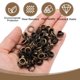 thumbnail image 4 of Uxcell 50Set Ojales de Latón 6mm 1/4 Pulgada Kit de Ojales con Arandelas para Tela, Cortinas, Lonas, Cinturones de Cuero, Zapatos, Bolsas DIY, Marrón, 4 of 7