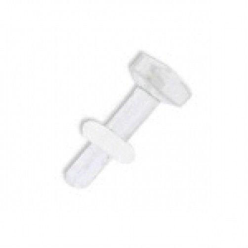 Clear Acrylic Eyebrow Piercing Retainer 16G Perfect For Hiding New