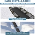 thumbnail image 5 of Slsy Snow Melting Mat, 20 x 60 inch, 3 in/h Melting Speed, Heated Outdoor Mats for Winter Walkway, No-Slip Rubber w/Plug & Power Cord, 5 of 6