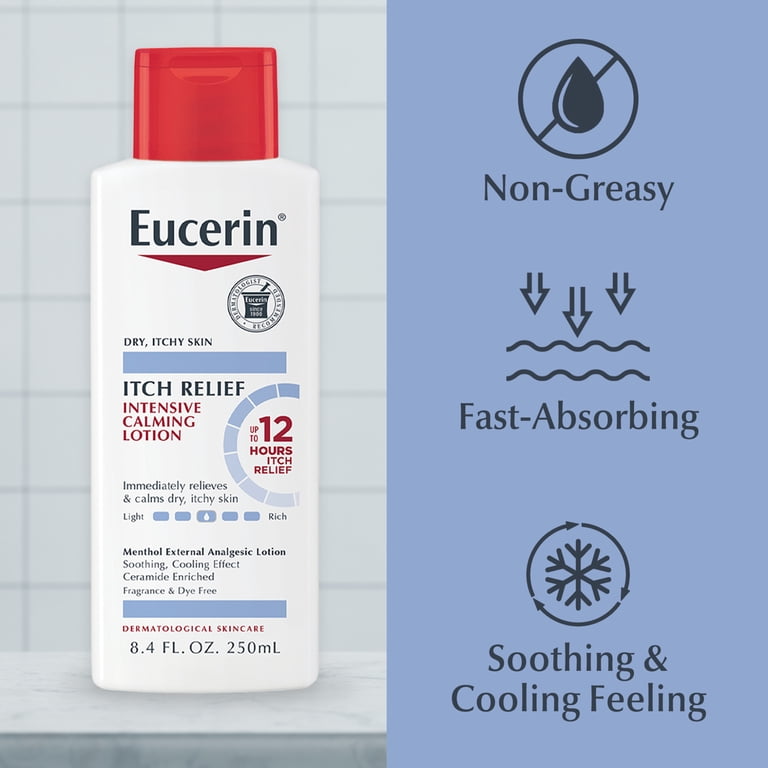 Eucerin Itch Relief Intensive Calming Body Lotion for Dry Itchy