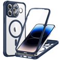 thumbnail image 1 of Funda ESR para iPhone 15 Pro con Protector de Pantalla Transparente Negra, 1 of 8