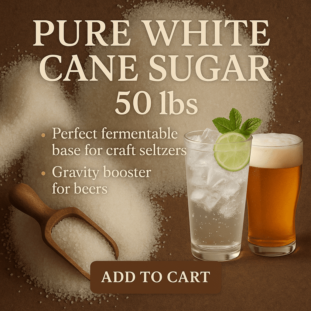 Cargill Pure White Cane Sugar 50 lbs