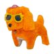 thumbnail image 2 of Puntoco Peluche eléctrico interactivo con forma de cachorro y gafas de sol y sombrero que estimula el sonido del movimiento de la cola al caminar, una experiencia sensorial emocionante para niños, 2 of 5