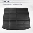 thumbnail image 3 of Unique Bargains Rear Cargo Liner Rear Trunk Mat for Mitsubishi Outlander 2022-2024 Anti-Slip Trunk Cargo Luggage Boot Tray Mat TPE 1 Pc Long Grid Pattern, 3 of 7