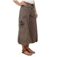 thumbnail image 2 of XCVI Cargo Gaucho Crop Mink, 2 of 6