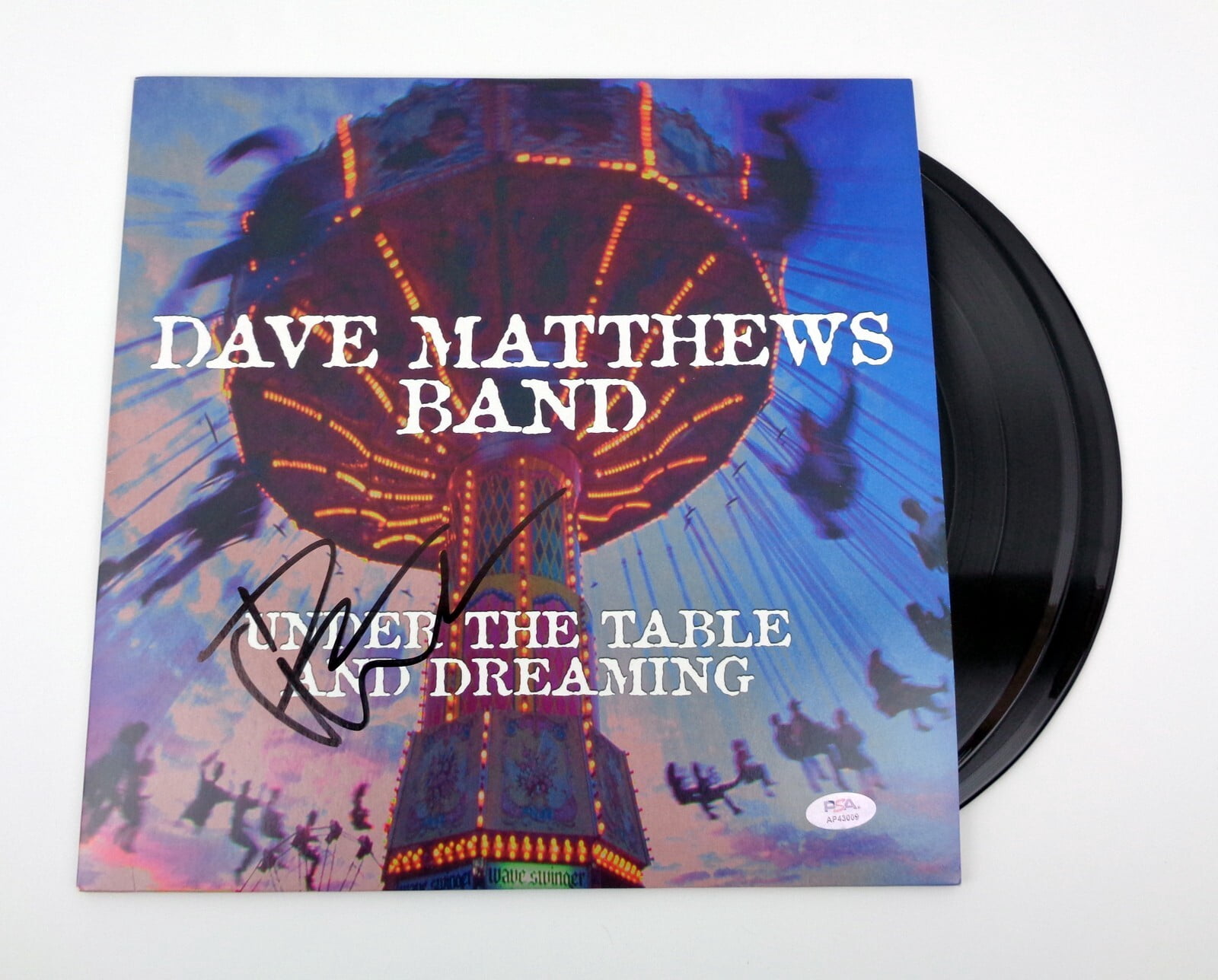 Dave Matthews Band DMB Signed Autograph Under The Table Vinyl