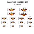 28 Pcs Halloween Bats Black Decorations for Garage