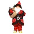 thumbnail image 2 of Muñeco de Papá Noel de pie, adornos para árbol de Navidad, adornos, decoraciones mi, 2 of 9