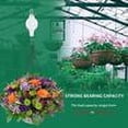 thumbnail image 5 of Adjustable Retractable Plant Hangers with Metal Hooks - White, 5 of 5