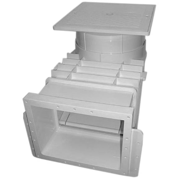 Hayward SP 10841 Auto-Skim 1 Fib Threaded Square Skimmer for Vinyl/Fiberglass Pools SP10841