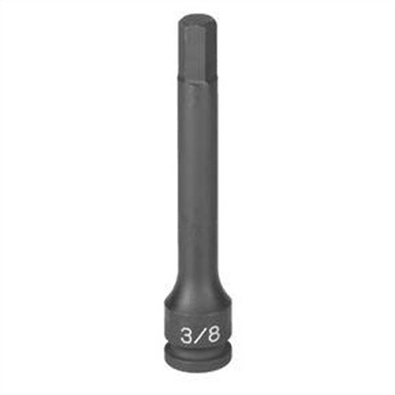 Grey Pneumatic 3/8" Drive x 4mm Hex Driver 4" Length