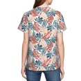 thumbnail image 7 of Wukai Tropical Leaves Youth Unisex Short Sleeve T-Shirt for Boys, Girls, Teens, and Kids-Medium, 7 of 7