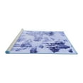thumbnail image 2 of Ahgly Company Machine Washable Indoor Rectangle Abstract Blue Modern Area Rugs, 8' x 12', 2 of 4