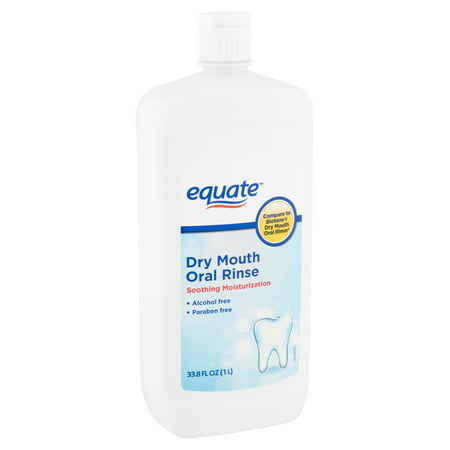 Equate Dry Mouth Oral Rinse, 33.8 fl oz (Best Mouth Rinse For Sensitive Teeth)