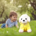 thumbnail image 4 of Puppy Plush Toy Doll Teddy Dog Rag Doll Cute Cute Trumpet Simulation Animal Doll, 4 of 9