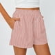 thumbnail image 2 of Pantalones de Cintura Elástica para las Mujeres Pantalones Casuales con Cordón Impreso, Longitud Completa con Bolsillos para Uso Diario, 2 of 7
