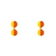 thumbnail image 3 of Eigraketly 10 piezas línea de pesca ruido cuentas dobles campana de mordida agua salada agua dulce río mar alarma Terminal atraer equipo de aparejos rojo rojo amarillo 2piezas Eigraketly CBP379600, 3 of 6