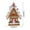 Multicolor 182, variant on Neoyler Christmas Decorations Indoor Festive Candy Cookie Snow House Figurine with Long Lasting Resin Easy to Display for Enthusiasts and Holiday Centerpiece Decor 5.9in Multicolor