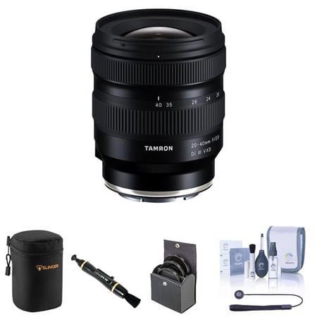 UPC: 0192223226272 | 20-40mm f/2.8 Di III VXD Lens for Sony E Bundle with 67mm Filter Kit  Lens Case  Lens Cleaner  Cleaning Kit  Universal Lens Cap Tether