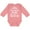 Mauve, variant on Inktastic Grandma is My Valentine Boys or Girls Long Sleeve Baby Bodysuit