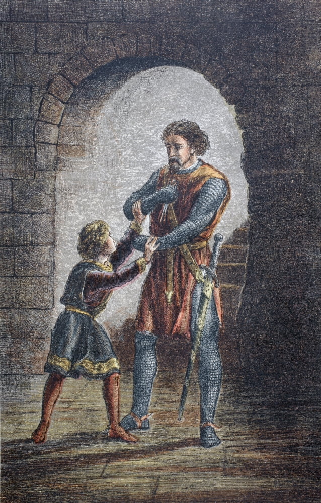 Arthur Speaks In King John Act Iv Scene I By William Shakespeare Or Hubert If You Will Cut Out My Tongue So I May Keep Mine Eyes From The Illustrated Library Shakspeare Published London 1890 Canvas Ar