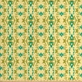 thumbnail image 1 of Abstract Fabric by the Yard Upholstery, Whimsical Geometric Shapes in Lively Tones Aztec Inspired, Decorative Fabric for DIY and Home Accents, Pastel Yellow Teal by Ambesonne, 1 of 4