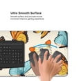 thumbnail image 5 of Disketp Butterflies Gaming Mouse Mat Long Extended Mouse Pad Desk Mat Non-Slip Rubber Mice Pads Stitched Edges(315.5 x 16 x 0.12 Inches), 5 of 8