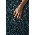 thumbnail image 6 of Malibu Shag Solid Blue Area Rug, 6 of 6