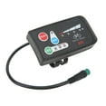 thumbnail image 3 of Electric Bicycle Display Meter ABS Lightweight LED Display with Waterproof Connector, Perfect for Modification, 3 of 8