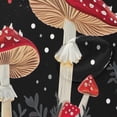 thumbnail image 4 of Red Mushroom Shower Curtains Waterproof Fabric Shower Curtain Bathroom Decoration with Hooks Washable Bathroom Shower Curtains 60x72 Inch, 4 of 6