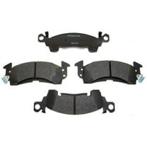 Front Brake Pad Set - Compatible with 1987 Chevy R10