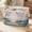 C, variant on Vintage Floral Fabric Storage Basket Lined Rectangular Foldable Home Organizer Bin