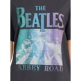 thumbnail image 4 of Time and Tru Women's Beatles Gradient Graphic Band Tee with Short Sleeves, 4 of 5