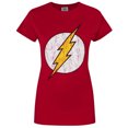 thumbnail image 1 of Flash T-Shirt Logo Usé pour Femmes, 1 of 3
