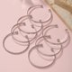 thumbnail image 4 of Xiao Hua Pulseras delicadas para mujer, modernas pulseras en capas, regalos apilables para mujer (7 piezas, doradas), 4 of 4