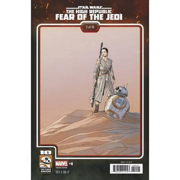 Star Wars High Republic Fear Of The Jedi #4 10th Ann Var Marvel Prh Comic Book 2025