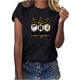 thumbnail image 1 of Camiseta de manga corta suelta con cuello redondo y estampado informal a la moda para mujer Pompotops  hfajkhk124901, 1 of 1