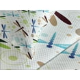thumbnail image 4 of Ambesonne Dragonfly Quilted Bedspread Set 3 Pcs, Colorful Bubble Shape, King Size, Multicolor, 4 of 5