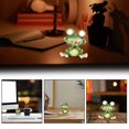 thumbnail image 6 of Solar Decorative Frog Lights, Outdoor Garden Statues for Yard Porch, Resin Material Solar-Powered Auto Light Up, Energy Saving & Perfect for Garden Decoration Gifts, 6 of 7