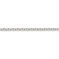 thumbnail image 5 of Auriga Fine Jewelry 925 Sterling Silver 3.5 mm Cable Chain Necklace for Women 22", 5 of 7