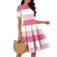 thumbnail image 4 of Fashion A-Line Dress for Women CIENVNSTG Flowy Summer Dress Perfect for Casual Outings or Parties, 4 of 6