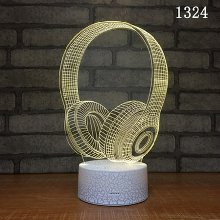 

RuiKe Color Changing Night Lamp RGB LED Light Board Night Light Lamp Acrylic Blank Gift for Girl Home Decoration