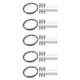 thumbnail image 1 of Cable de acero inoxidable de 5 x 10 m, recubierto de PVC, ajustable, para colgar cortinas, lámparas y cuadros, 1 of 8