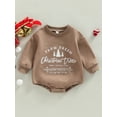 thumbnail image 2 of Fortune Barboteuse de Noël pour Bébé Filles Garçons Col Rond Manches Longues Bodysuits, 2 of 7