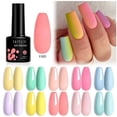 thumbnail image 2 of LILYCUTE 7ML esmalte de uñas en Gel colores azul desnudo todo para manicura Semi permanente Soak Off Gel UV LED mate capa superior barnices zhangmengya  LED, 2 of 2