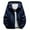 Dark Blue, variant on IYTR Mens Jackets Long Sleeve Jacket Loose Winter Hooded Sports Jackets with Pocket Zipper Hooded Neck Solid Color Dark Blue XXXXXL