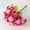 Rose Red, variant on Bequem Convenient Artificial Flowers Künstliche Blumen Bouquet Decoration Dekoration Geschenk 7 Branches 7 Zweige
