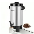 thumbnail image 1 of VEVOR Commercial Coffee Urn, 40 Cup 203oz Hot Beverage Dispenser with Dripless Faucet, 1090W Quick-Brewing Coffee Maker, Automatic Temperature Control, 1 of 9
