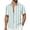 Mint Green, variant on Klisyaur Mens Summer Shirts Button down Short Sleeve Causal Athletic Vintage Beach Vacation Business Tee Tops S-5XL